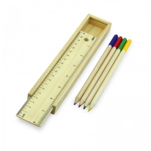 Kit Escolar Madera No4